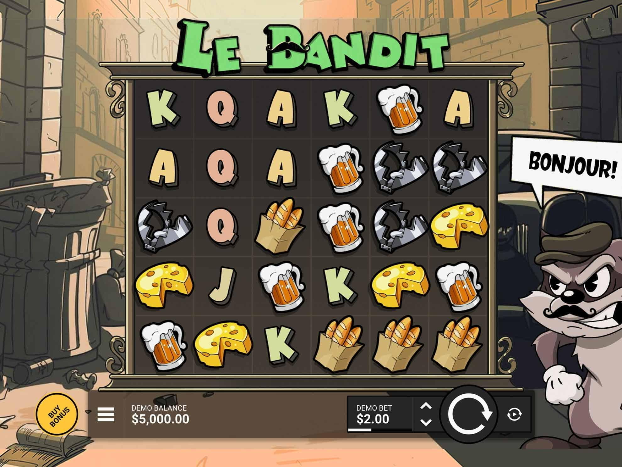 Le Bandit at Joe Fortune Casino